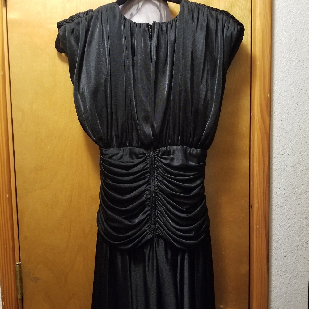1980's Rutched Dress - Picture 4 of 4